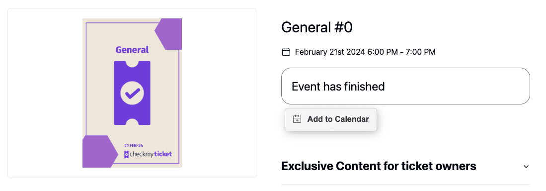 Accede a Contenido Exclusivo con Tu Entrada
